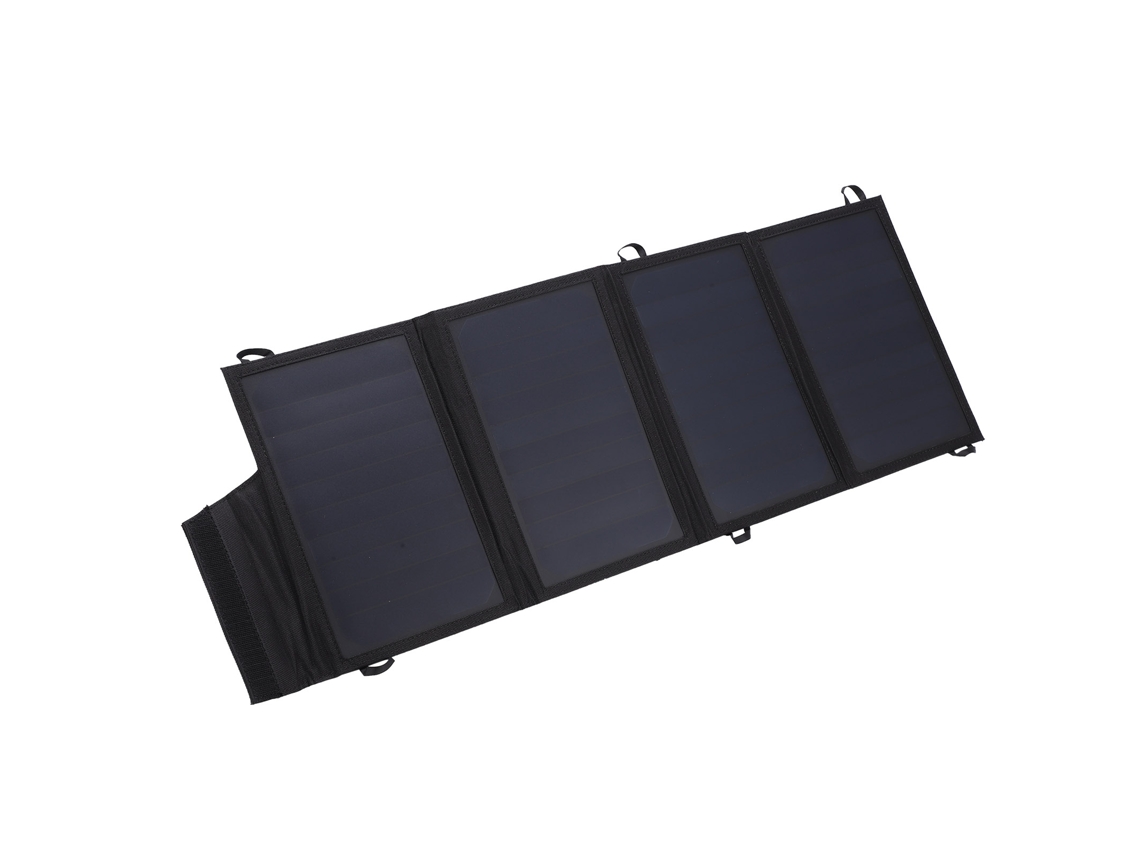 Carregador Solar Portátil 22w com 2 Usb para Camping