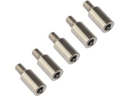 Abaodam Rallonges De Poteaux Argenté Acessórios De 1 - 5 Cm Lote De 5 Util Pratique Para Acrescentar Páginas