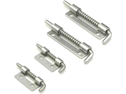 Fecho Com Mola, 20 Peças, Trincos De Porta Com Mola, Dobradiças De Porta Armário, Ferragens, Parafuso De Segurança Para