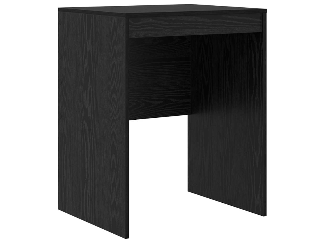 Conjunto 1 Mesa Compacta Vidaxl Preto Derivados De Madeira (60 X 50 X 76 Cm)