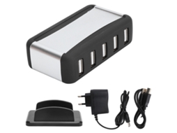Aetheria hub Usb de 7 Portas com Alimentação, Extensor de Alta Velocidade para Desktop e Notebooks