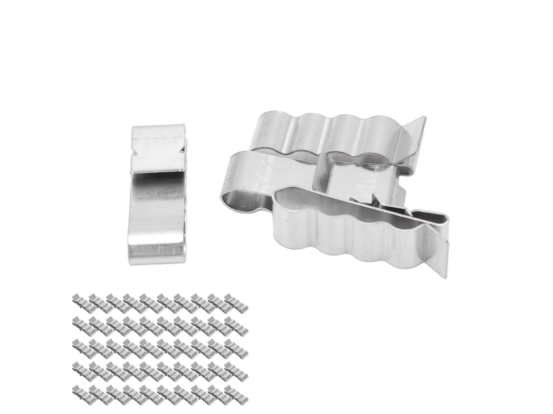 Laxiscreed Clips De Gestão De Cabos Para Painéis Solares Em Aço Inoxidável 304