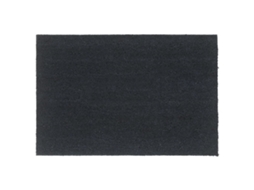 Vidaxl Tapete De Porta 60x90 Cm Fibra De Coco Tufada Cinzento Escuro