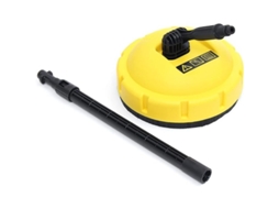 Pincel de superfície, lavadora de pressão com haste extensível e ferramentas redondas para porta de garagem