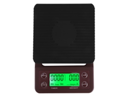 Balança de Cozinha AQUAFORGE com Temporizador, Alta Precisão, Visor LCD