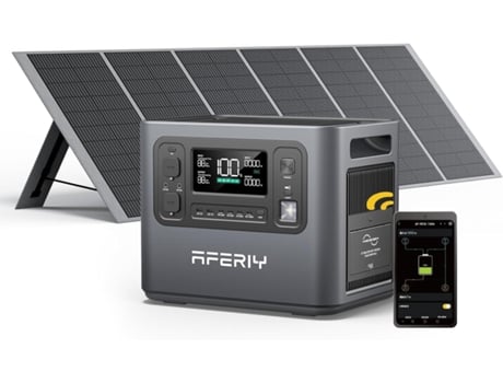 Gerador Solar Portátil 2400w 4800w Pico 2048wh Lifepo4, Painel 400w Plegável Saídas 220v Usb, Ip65, Perfeito Para Acampar Interrupciones Aferiy