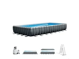 Piscina Tubular INTEX Ultra Frame con Bomba (54368L - 975x488x132cm)