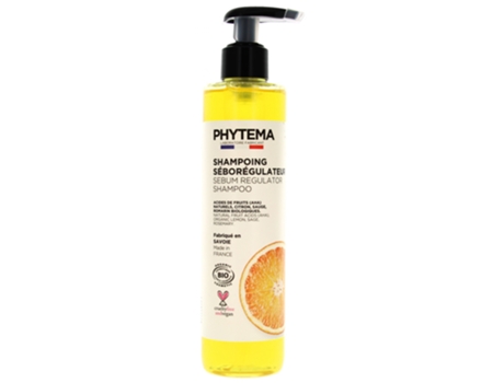 Shampoo Regulador de Sebo Orgânico para Cuidados Capilares 250 ml PHYTEMA