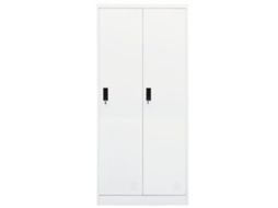Roupeiro 80x50x180 Cm Aço Branco MAISON EXCLUSIVE