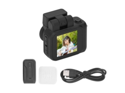 Cámara Mini Pulgar 1080p Hd Vídeo Compacta Para Viajes Grabación Aprendizaje Con 16gb