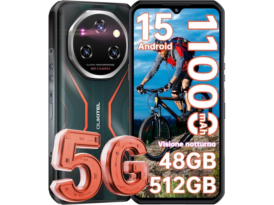 Wp55 Pro 5G 11000mAh 48GB RAM 512GB Rom 6.6" 120Hz 108MP MDUG (preto) | MDUG