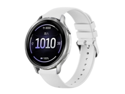 Bracelete para Garmin Venu 4 Silicone Cor Sólida Textura Delicada Branca XIAOMOYU (41mm)