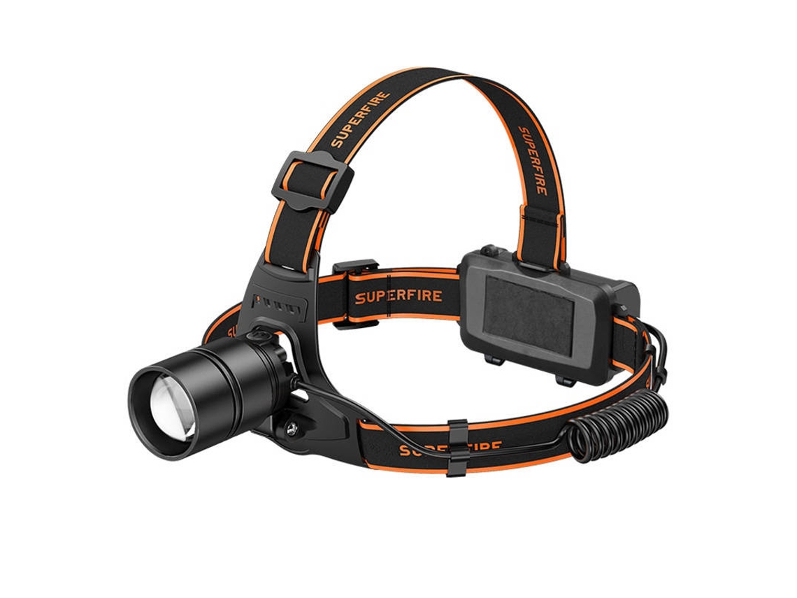 Lanterna de Cabeça SUPERFIRE Hl71, 500lm, Usb