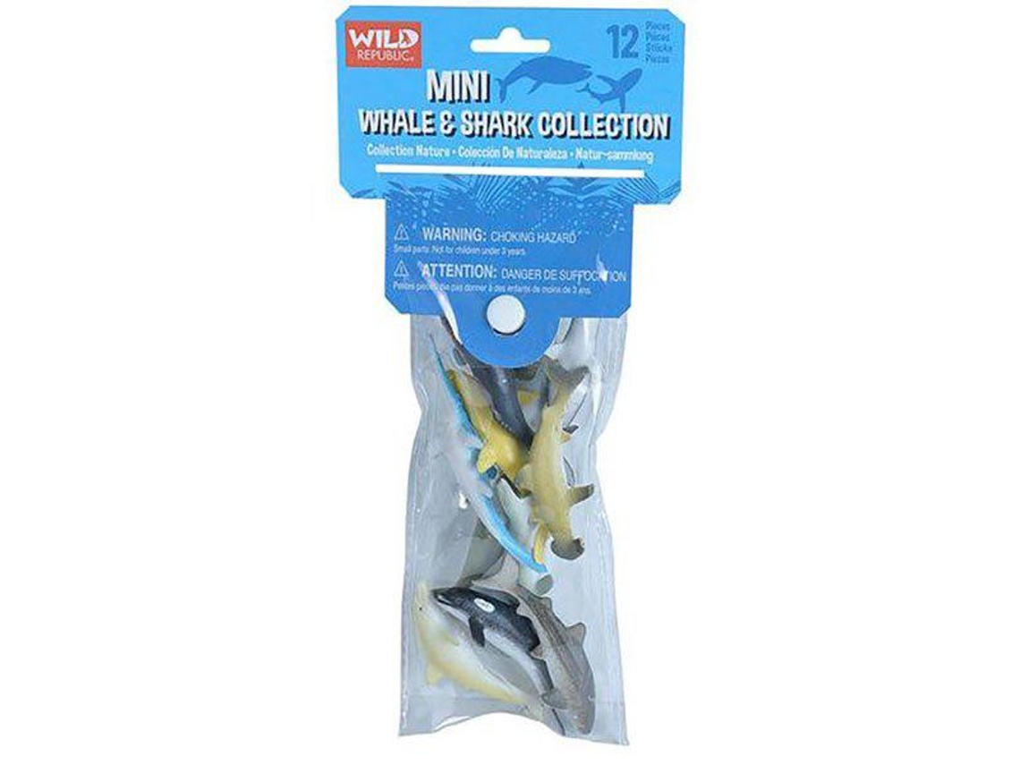 Wild Republic Mini Whale And Shark Collection