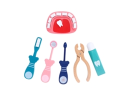 Mali jogo de Médico para Crianças Kit Educativo Simulação Desenvolvimento Imaginativo Dentista