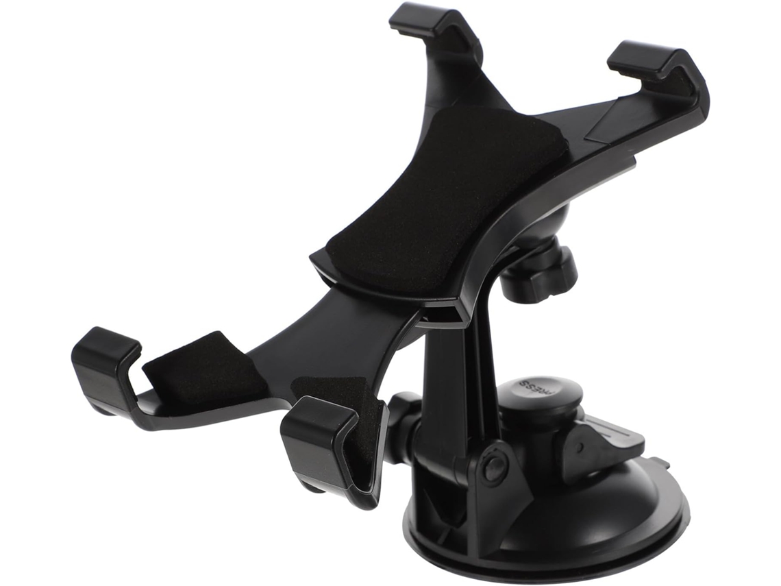 Suporte Para Tablet Veicular Com Ventosa, Abs Preto, 7-10 Polegadas