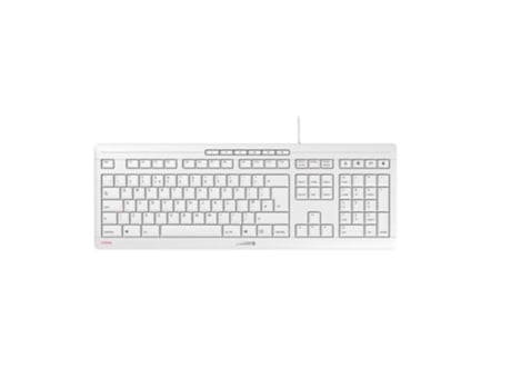 Cherry Stream Teclado Usb Qwerty Inglês Branco