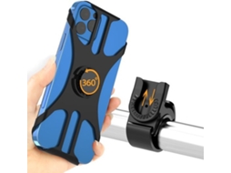 Telefoonhouder 360 Graados - Rotativo - Para Bicicleta/moto - Resistente/ Leve - Silicone - Universal Para Smartphones De 4,5 A 7 Polegadas - Absorven