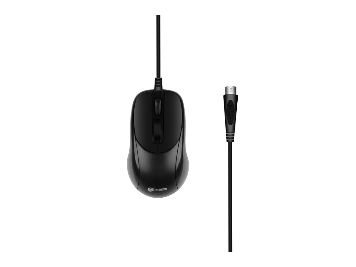 Rato Yizhood Jogos Pretos Matte Prendidos Ps2 Do Escritório Do Computador 1200dpi Para O Jogador Do Deslizamento Dos Portáteis Do Caderno Do Pc Preto