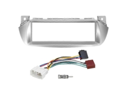 Kit De Painel De Rádio Para Suzuki Alto 2008-2013, Nissan Pixo 2008-2013 E Maruti A-star 2009+ Cor Prata Prata