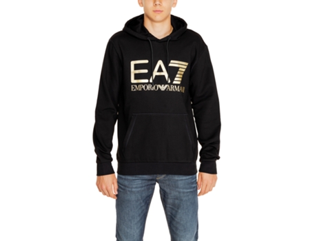 Sweatshirt De Homem Ea7 Pjshz Algodão Preto (xl)