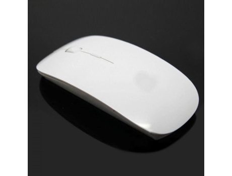 Mouse Estilo 2.4ghz Branco Sem Fio Para Jogos Ópticos Usb Para Apple Macbook Mac Wofalo