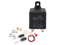 Relé De Controle Remoto Veicular 12v Sem Fio Dual 200a Bobina De Cobre Interruptor Wireless