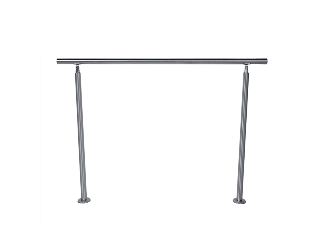 Laxiscreed Corrimão De Escada Em Aço Inox 80x102,5cm Resistente E De Fácil Instalação