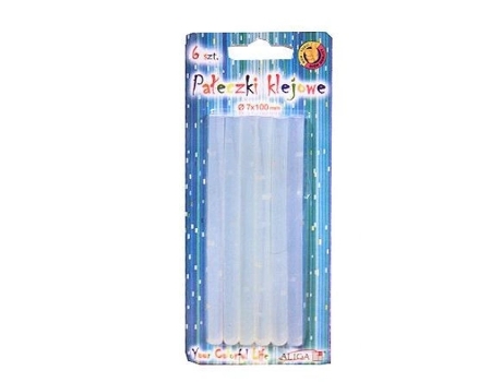 Pacote De Bastões De Cola Quente Aliga, 6 Unidades