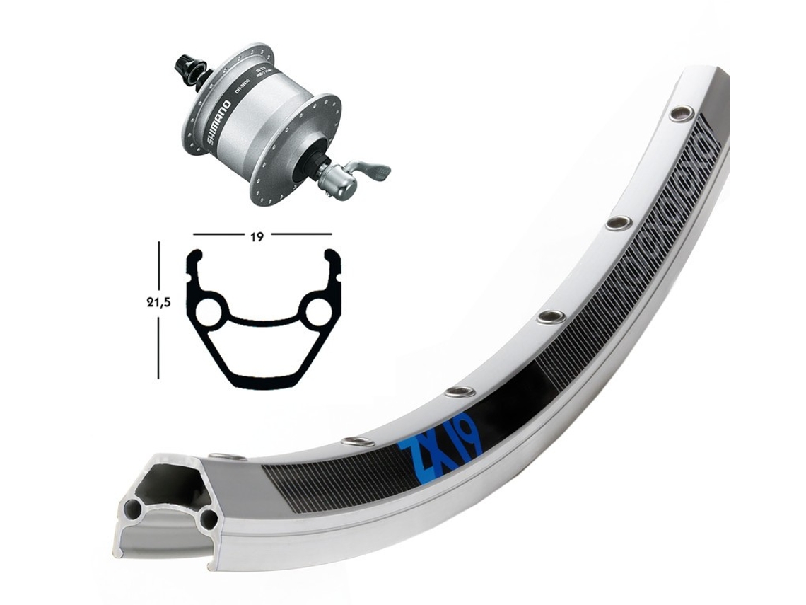 Raio EXAL Rd28X1.75Din.D.Ejedhc3000Qr36 Ag. Zx Lustrado Radios Niro