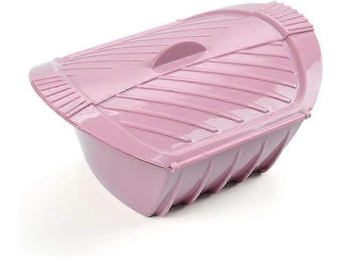 Tigela de Silicone para Cozinhar Peixe no Vapor, Própria para Micro ondas e com Tampa Cor: Grande AQUAFORGE