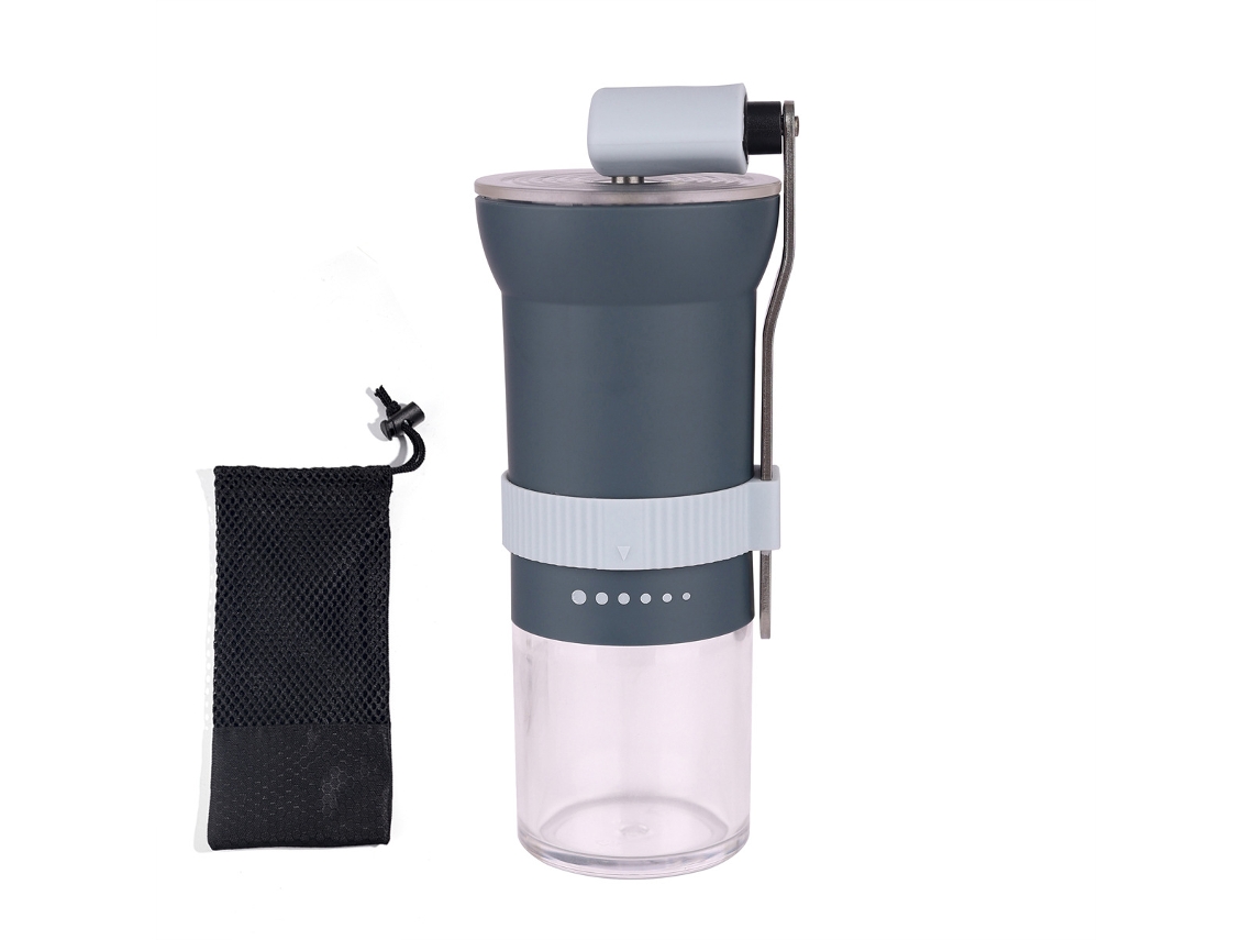 Moedor De Café Manual Yuysan Sw-118 Cinza