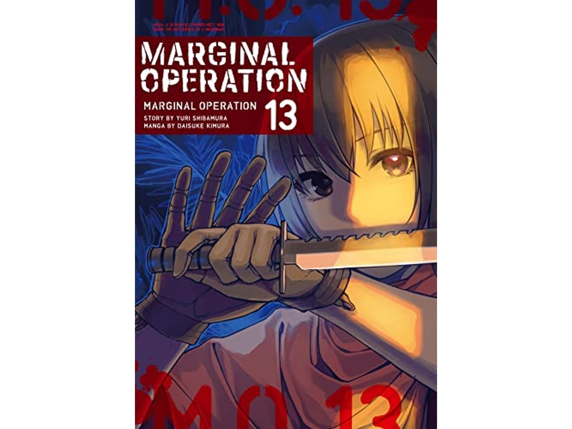 Livro Marginal Operation Volume 13 de Yuri Shibamura (Inglês)