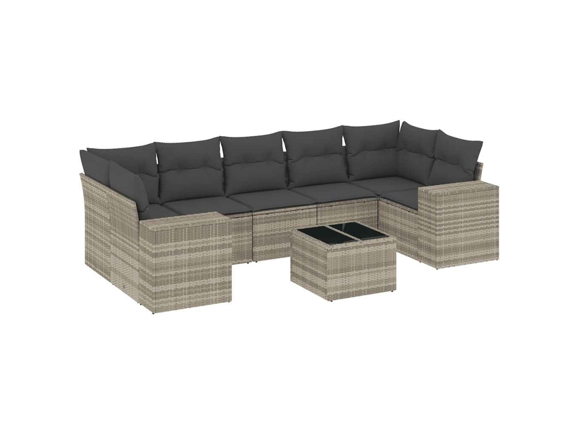 Garden Sofa Set, Garden Sofa Sets Vidaxl Cinzeto Rattan / Vime (n/a)