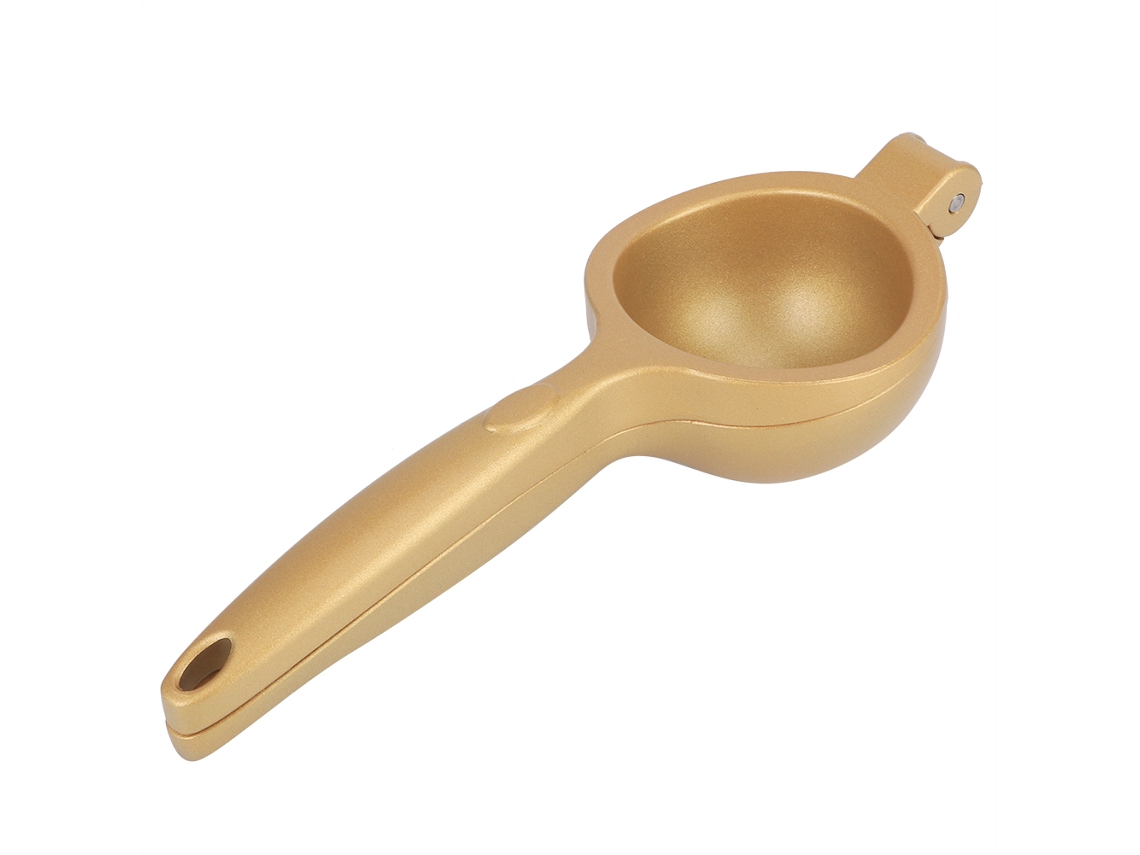 Espremedor De Limão Manual Em Liga Zinco Dourado, Espremedor De Frutas Cítricas, Utensílio De Cozinha