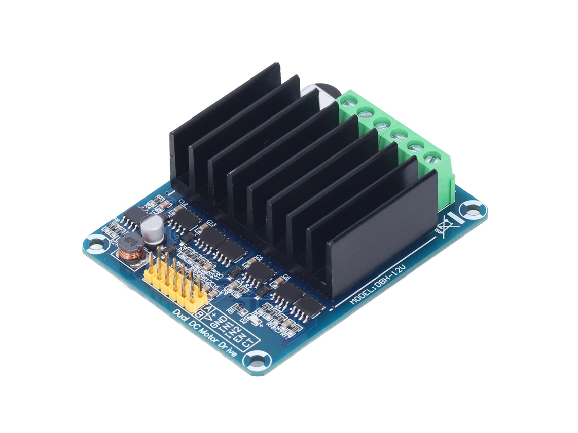 Controlador de Motor DC 5‑15v 30a com Ponte H para Automóveis