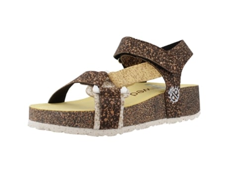 Sapatos de Mulher YOKONO Tecido Castanho (37)