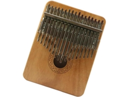 Kalimba De Mogno De Dupla Camada Com 34 Teclas