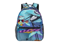Mochila O Estranho Mundo De Jack A151, Leve E Durável, À Prova Dágua E Com Alça De Ombro Ajustável. Olysi Shop