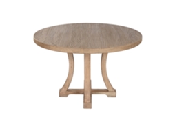 Mesa de Jantar em Madeira Maciça de Olmo ALEXANDRA HOUSE LIVING (120x120x76cm)