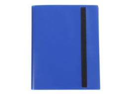 Mali álbum de Cartões com 9 Bolsos Impermeável Portátil para Armazenamento de Cartas de Jogo Azul Claro