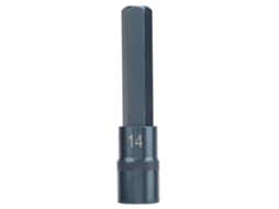 Chave de Bocado Pneumática Elétrica S2 Aço Liga Hexagonal Rustproof 169g para Indústria S/MARCA