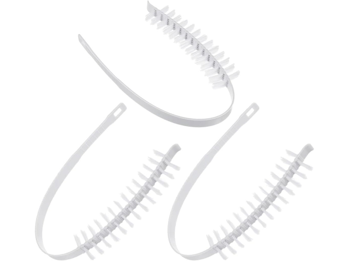 Escova De Limpeza Tambor Para Máquinas Lavar Roupa Com Cabo Longo, Conjunto De 3 Peças Em Abs Para Limpeza Profunda