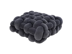 Nova Line travesseiro Decorativo de Nó para Casa Almofada Suave em Veludo Cristal com 8 Cores