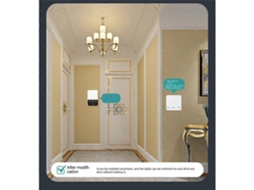 Painel De Interruptores De Parede Sem Fio Para Dormitório Superior Com Desligamento Automático De Luz, Sem Necessidade De Fiação._glo
