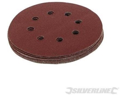 Conjunto de Discos de Lixa Autoaderentes SILVERLINE 479349 - 10 peças