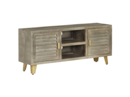 Tv Cabinet, Tv Cabinets Vidaxl Cinzeto Madeira
