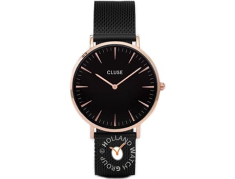 Relógio CLUSE  CLUSE LaBohemeMesh RoseGold Black/Black