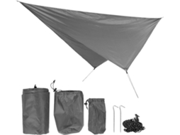 360x290cm Camping Tarp, Multifunction Rhombus Canopy, Beach Shade Cloth For Hammock, Picnic, And Outdoor Activities, To