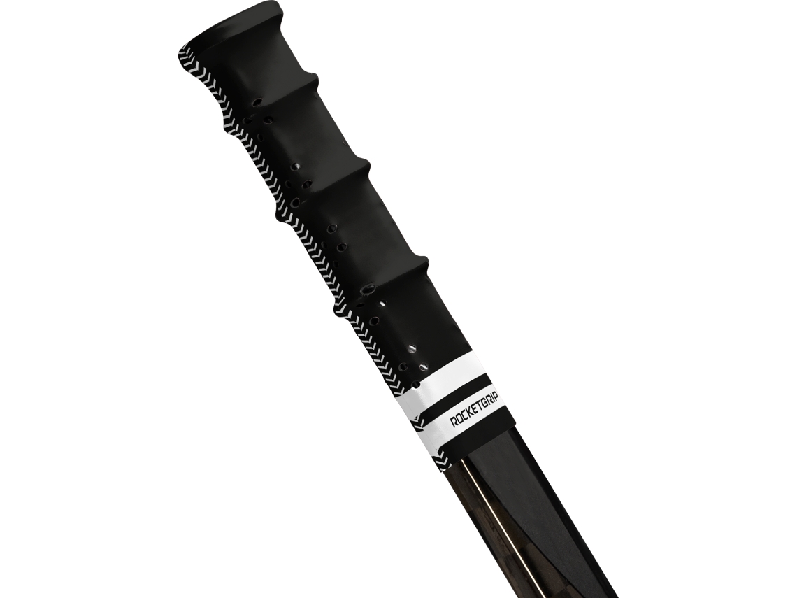 Stick de Hoquei ROCKETGRIP Hole, Branco/Preto